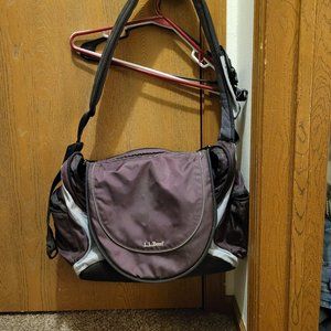 LL Bean womens side messenger bag